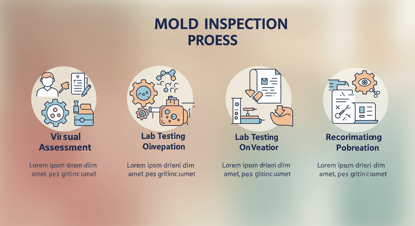 Mold Inspection Process Infographic