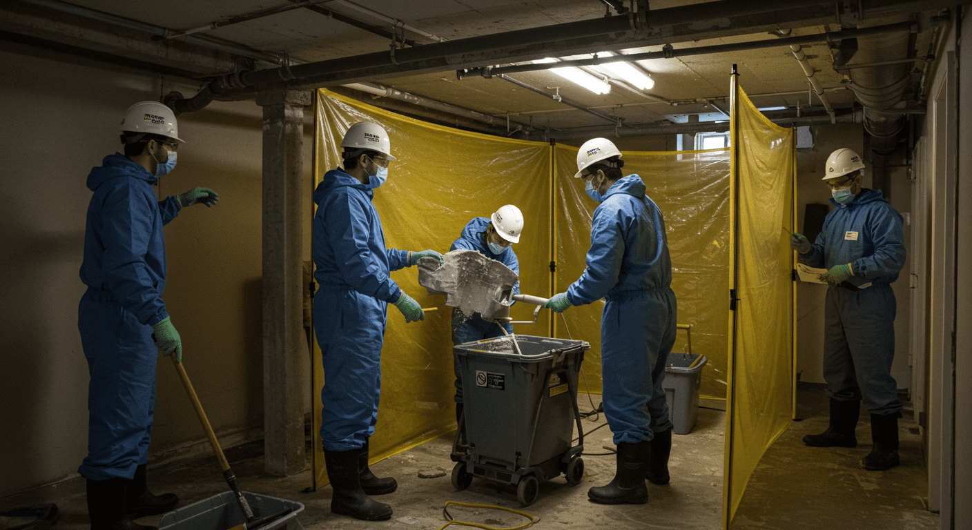 Before-and-After Mold Remediation